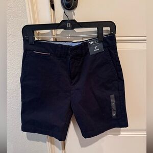 NWT Tommy Hilfiger Dark Blue Flat Front Shorts